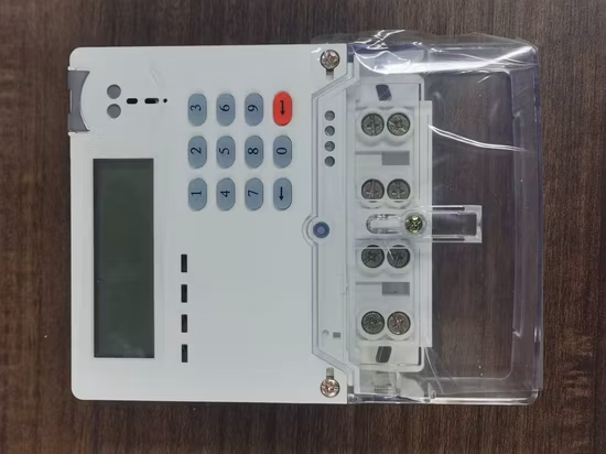 DDZY876 STS Prepago Monofásico Dos hilos Din-Rail Split Electronic Smart Energy Meter