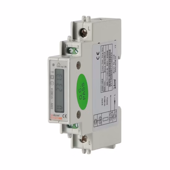 Medidor de energía electrónico monofásico serie 22 Dds-2L